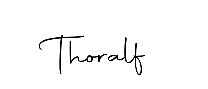 How to make Thoralf signature? Autography-DOLnW is a professional autograph style. Create handwritten signature for Thoralf name. Thoralf signature style 10 images and pictures png