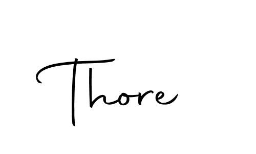 You should practise on your own different ways (Autography-DOLnW) to write your name (Thore) in signature. don't let someone else do it for you. Thore signature style 10 images and pictures png