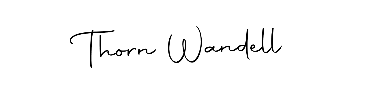 Here are the top 10 professional signature styles for the name Thorn Wandell. These are the best autograph styles you can use for your name. Thorn Wandell signature style 10 images and pictures png