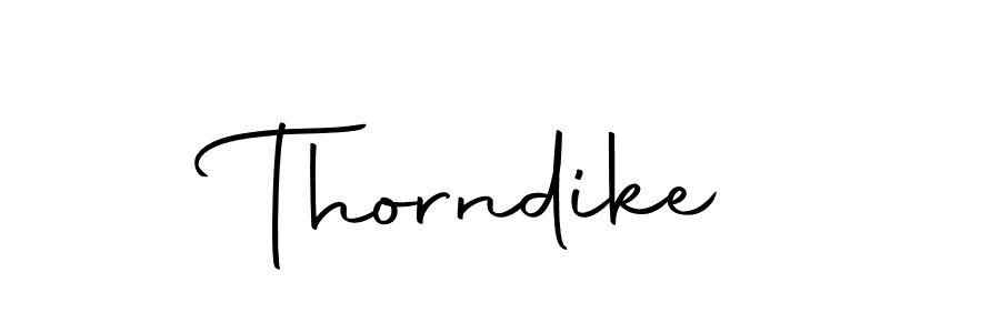 Thorndike stylish signature style. Best Handwritten Sign (Autography-DOLnW) for my name. Handwritten Signature Collection Ideas for my name Thorndike. Thorndike signature style 10 images and pictures png