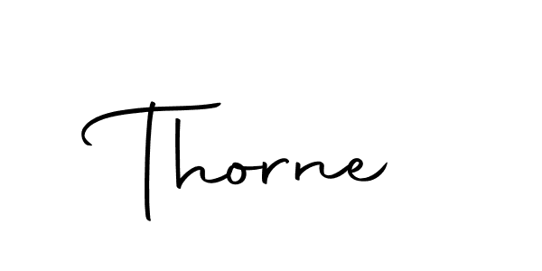 The best way (Autography-DOLnW) to make a short signature is to pick only two or three words in your name. The name Thorne include a total of six letters. For converting this name. Thorne signature style 10 images and pictures png