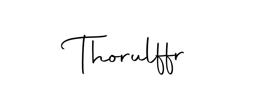 Make a beautiful signature design for name Thorulffr. With this signature (Autography-DOLnW) style, you can create a handwritten signature for free. Thorulffr signature style 10 images and pictures png