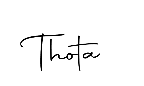 It looks lik you need a new signature style for name Thota. Design unique handwritten (Autography-DOLnW) signature with our free signature maker in just a few clicks. Thota signature style 10 images and pictures png
