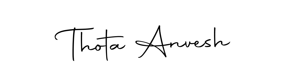 if you are searching for the best signature style for your name Thota Anvesh. so please give up your signature search. here we have designed multiple signature styles  using Autography-DOLnW. Thota Anvesh signature style 10 images and pictures png