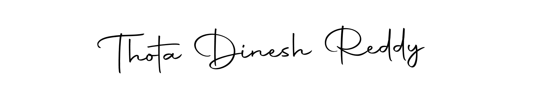 Make a beautiful signature design for name Thota Dinesh Reddy. Use this online signature maker to create a handwritten signature for free. Thota Dinesh Reddy signature style 10 images and pictures png