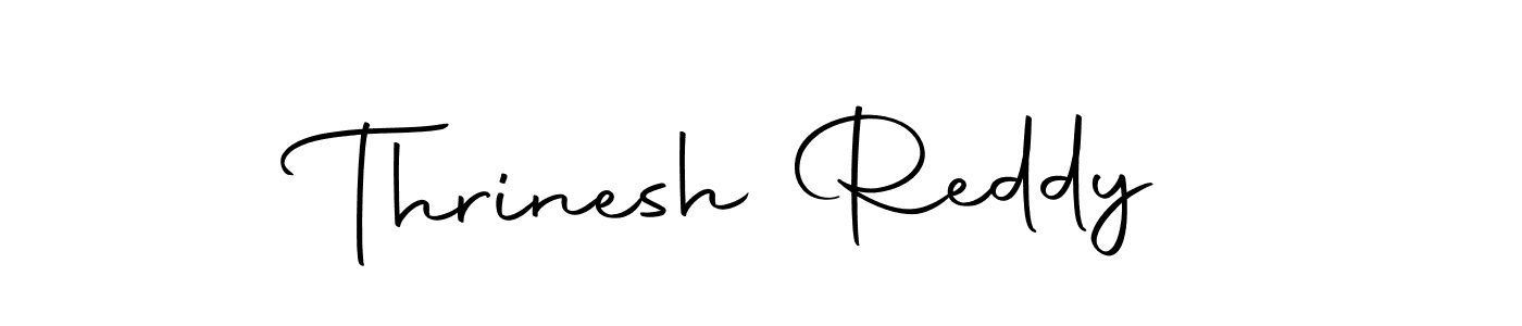 How to make Thrinesh Reddy signature? Autography-DOLnW is a professional autograph style. Create handwritten signature for Thrinesh Reddy name. Thrinesh Reddy signature style 10 images and pictures png