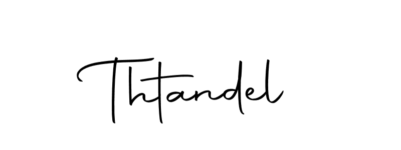 Use a signature maker to create a handwritten signature online. With this signature software, you can design (Autography-DOLnW) your own signature for name Thtandel. Thtandel signature style 10 images and pictures png