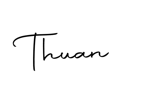 How to make Thuan signature? Autography-DOLnW is a professional autograph style. Create handwritten signature for Thuan name. Thuan signature style 10 images and pictures png