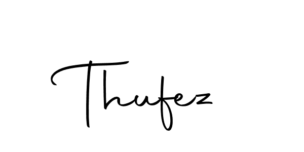 Create a beautiful signature design for name Thufez. With this signature (Autography-DOLnW) fonts, you can make a handwritten signature for free. Thufez signature style 10 images and pictures png