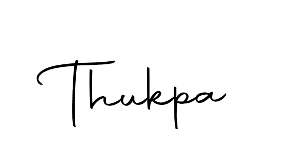 Design your own signature with our free online signature maker. With this signature software, you can create a handwritten (Autography-DOLnW) signature for name Thukpa. Thukpa signature style 10 images and pictures png