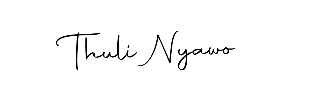 You should practise on your own different ways (Autography-DOLnW) to write your name (Thuli Nyawo) in signature. don't let someone else do it for you. Thuli Nyawo signature style 10 images and pictures png
