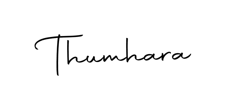 Design your own signature with our free online signature maker. With this signature software, you can create a handwritten (Autography-DOLnW) signature for name Thumhara. Thumhara signature style 10 images and pictures png