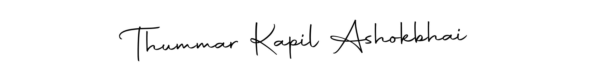 Also we have Thummar Kapil Ashokbhai name is the best signature style. Create professional handwritten signature collection using Autography-DOLnW autograph style. Thummar Kapil Ashokbhai signature style 10 images and pictures png