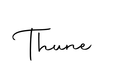 Make a beautiful signature design for name Thune. Use this online signature maker to create a handwritten signature for free. Thune signature style 10 images and pictures png