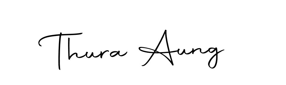 Make a beautiful signature design for name Thura Aung. With this signature (Autography-DOLnW) style, you can create a handwritten signature for free. Thura Aung signature style 10 images and pictures png