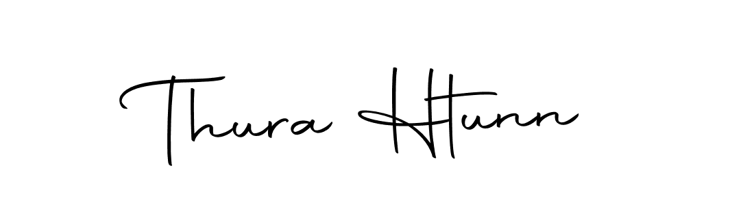 Use a signature maker to create a handwritten signature online. With this signature software, you can design (Autography-DOLnW) your own signature for name Thura Htunn. Thura Htunn signature style 10 images and pictures png