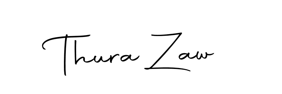 How to make Thura Zaw name signature. Use Autography-DOLnW style for creating short signs online. This is the latest handwritten sign. Thura Zaw signature style 10 images and pictures png