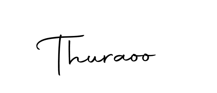 Also we have Thuraoo name is the best signature style. Create professional handwritten signature collection using Autography-DOLnW autograph style. Thuraoo signature style 10 images and pictures png