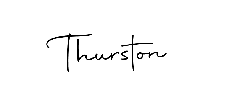 Thurston stylish signature style. Best Handwritten Sign (Autography-DOLnW) for my name. Handwritten Signature Collection Ideas for my name Thurston. Thurston signature style 10 images and pictures png