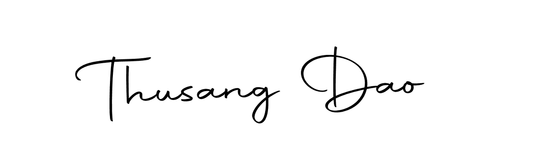 How to make Thusang Dao signature? Autography-DOLnW is a professional autograph style. Create handwritten signature for Thusang Dao name. Thusang Dao signature style 10 images and pictures png