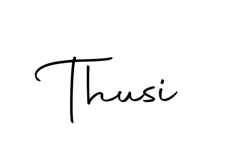Use a signature maker to create a handwritten signature online. With this signature software, you can design (Autography-DOLnW) your own signature for name Thusi. Thusi signature style 10 images and pictures png