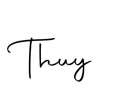 You should practise on your own different ways (Autography-DOLnW) to write your name (Thuy) in signature. don't let someone else do it for you. Thuy signature style 10 images and pictures png