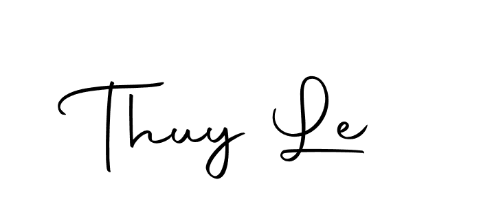 The best way (Autography-DOLnW) to make a short signature is to pick only two or three words in your name. The name Thuy Le include a total of six letters. For converting this name. Thuy Le signature style 10 images and pictures png