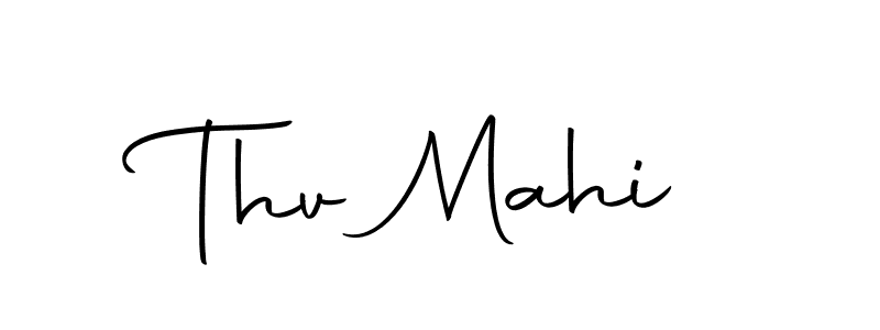 Also we have Thv Mahi name is the best signature style. Create professional handwritten signature collection using Autography-DOLnW autograph style. Thv Mahi signature style 10 images and pictures png