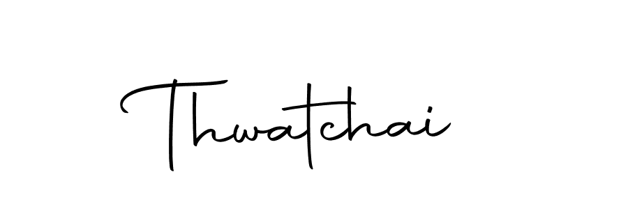 How to make Thwatchai signature? Autography-DOLnW is a professional autograph style. Create handwritten signature for Thwatchai name. Thwatchai signature style 10 images and pictures png