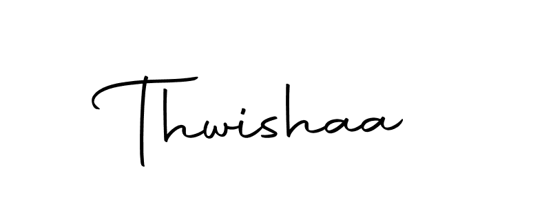 You should practise on your own different ways (Autography-DOLnW) to write your name (Thwishaa) in signature. don't let someone else do it for you. Thwishaa signature style 10 images and pictures png