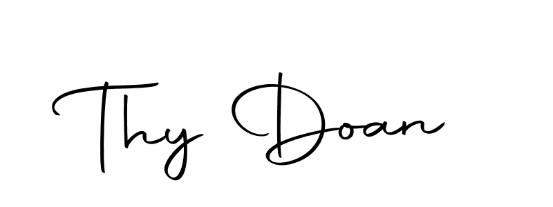 The best way (Autography-DOLnW) to make a short signature is to pick only two or three words in your name. The name Thy Doan include a total of six letters. For converting this name. Thy Doan signature style 10 images and pictures png