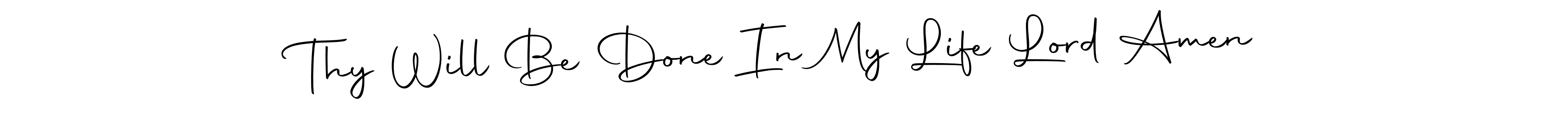 It looks lik you need a new signature style for name Thy Will Be Done In My Life Lord Amen. Design unique handwritten (Autography-DOLnW) signature with our free signature maker in just a few clicks. Thy Will Be Done In My Life Lord Amen signature style 10 images and pictures png