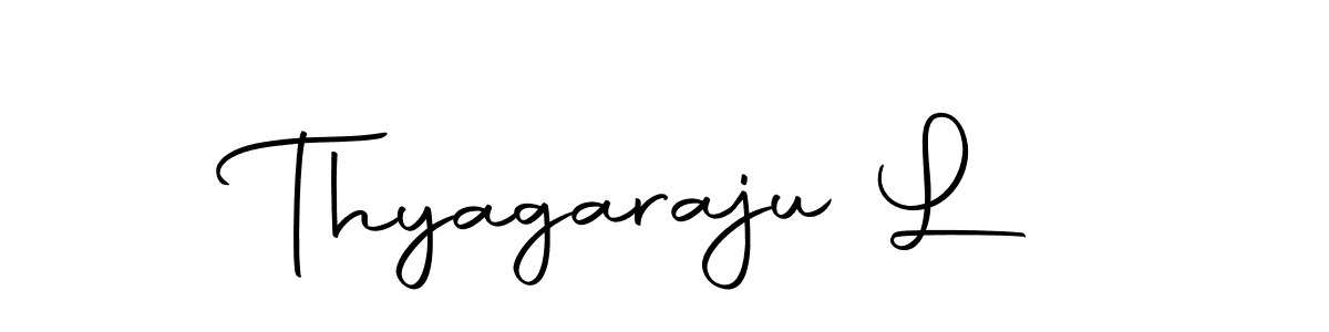 How to make Thyagaraju L signature? Autography-DOLnW is a professional autograph style. Create handwritten signature for Thyagaraju L name. Thyagaraju L signature style 10 images and pictures png