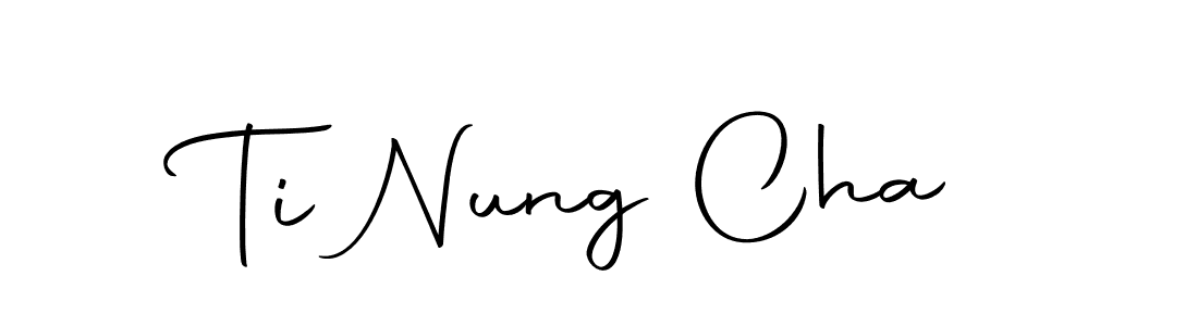 See photos of Ti Nung Cha official signature by Spectra . Check more albums & portfolios. Read reviews & check more about Autography-DOLnW font. Ti Nung Cha signature style 10 images and pictures png