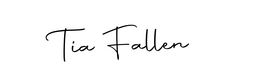 You should practise on your own different ways (Autography-DOLnW) to write your name (Tia Fallen) in signature. don't let someone else do it for you. Tia Fallen signature style 10 images and pictures png