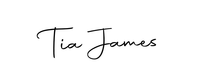 You should practise on your own different ways (Autography-DOLnW) to write your name (Tia James) in signature. don't let someone else do it for you. Tia James signature style 10 images and pictures png