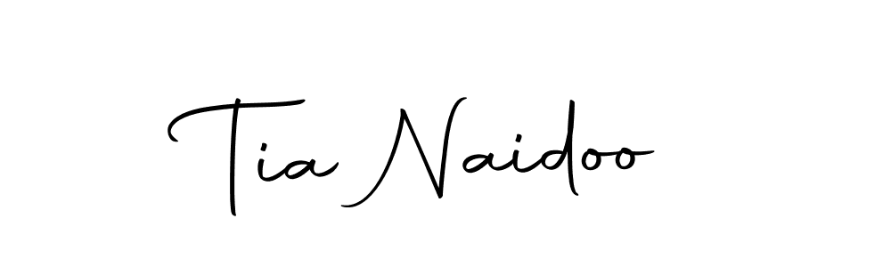 if you are searching for the best signature style for your name Tia Naidoo. so please give up your signature search. here we have designed multiple signature styles  using Autography-DOLnW. Tia Naidoo signature style 10 images and pictures png