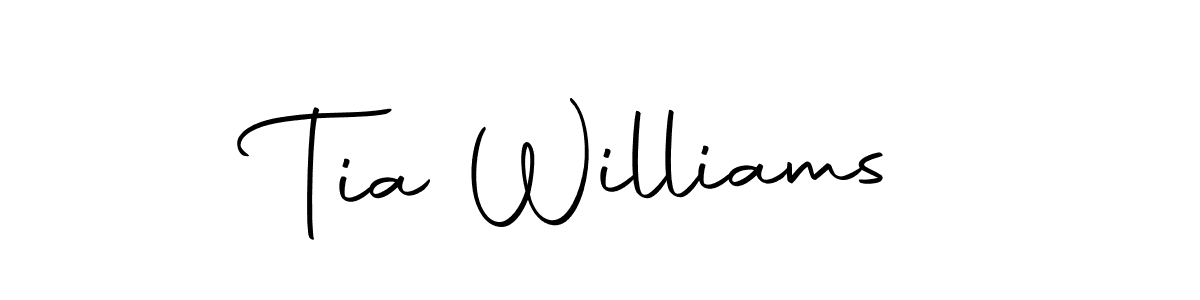 This is the best signature style for the Tia Williams name. Also you like these signature font (Autography-DOLnW). Mix name signature. Tia Williams signature style 10 images and pictures png