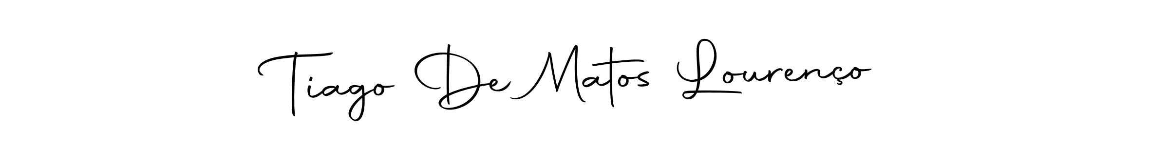 Make a beautiful signature design for name Tiago De Matos Lourenço. Use this online signature maker to create a handwritten signature for free. Tiago De Matos Lourenço signature style 10 images and pictures png