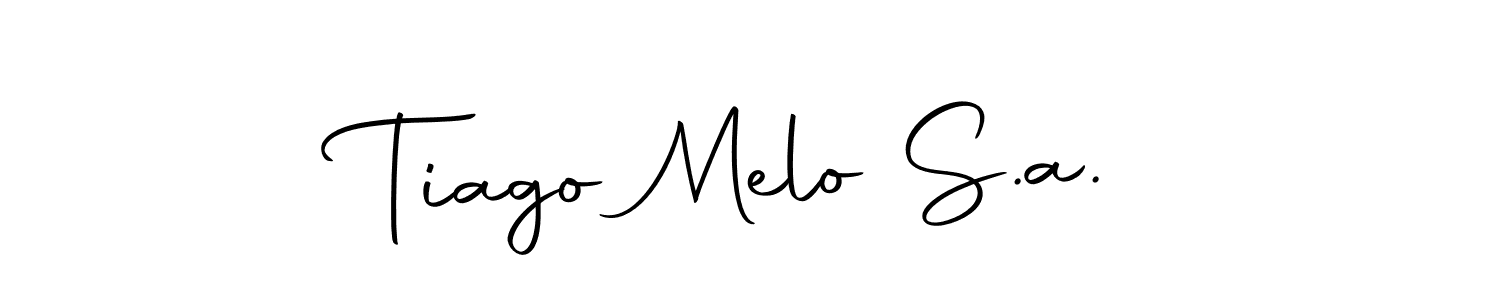 The best way (Autography-DOLnW) to make a short signature is to pick only two or three words in your name. The name Tiago Melo S.a. include a total of six letters. For converting this name. Tiago Melo S.a. signature style 10 images and pictures png