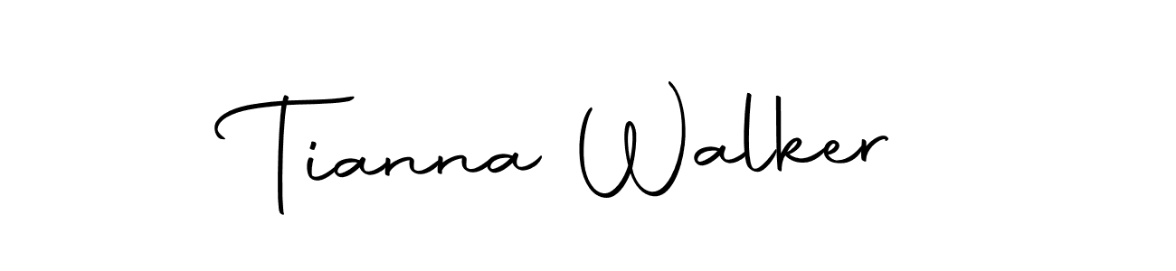 This is the best signature style for the Tianna Walker name. Also you like these signature font (Autography-DOLnW). Mix name signature. Tianna Walker signature style 10 images and pictures png