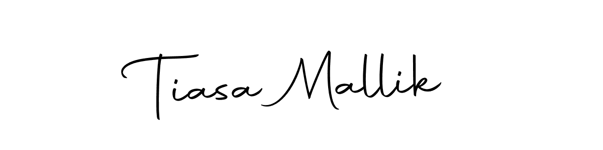 You can use this online signature creator to create a handwritten signature for the name Tiasa Mallik. This is the best online autograph maker. Tiasa Mallik signature style 10 images and pictures png