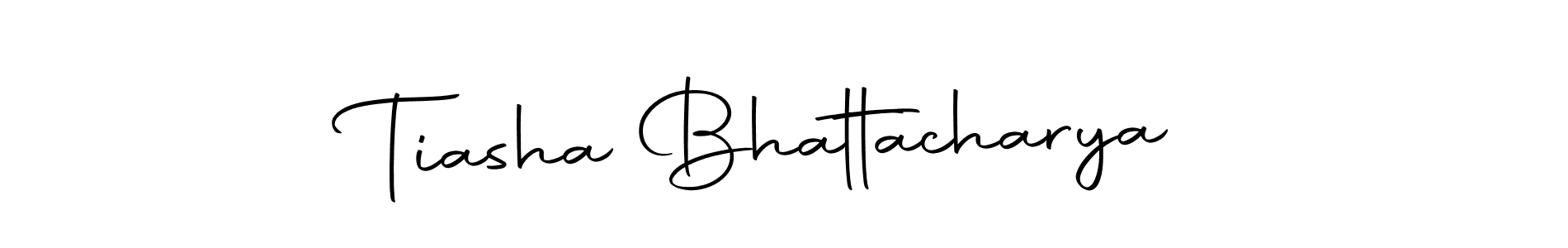 Make a short Tiasha Bhattacharya signature style. Manage your documents anywhere anytime using Autography-DOLnW. Create and add eSignatures, submit forms, share and send files easily. Tiasha Bhattacharya signature style 10 images and pictures png