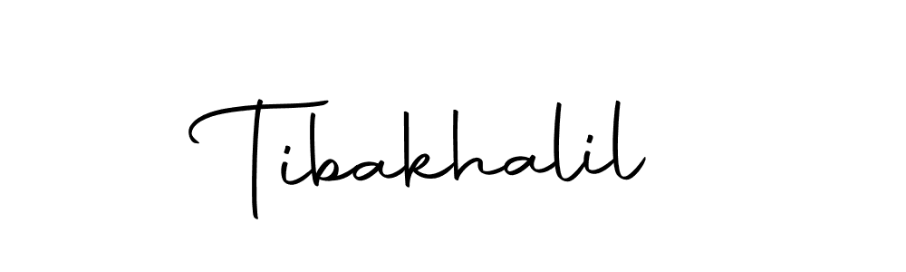 Here are the top 10 professional signature styles for the name Tibakhalil. These are the best autograph styles you can use for your name. Tibakhalil signature style 10 images and pictures png