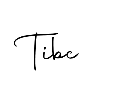 How to make Tibc signature? Autography-DOLnW is a professional autograph style. Create handwritten signature for Tibc name. Tibc signature style 10 images and pictures png