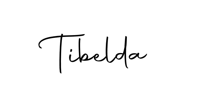 You should practise on your own different ways (Autography-DOLnW) to write your name (Tibelda) in signature. don't let someone else do it for you. Tibelda signature style 10 images and pictures png