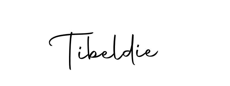 Tibeldie stylish signature style. Best Handwritten Sign (Autography-DOLnW) for my name. Handwritten Signature Collection Ideas for my name Tibeldie. Tibeldie signature style 10 images and pictures png