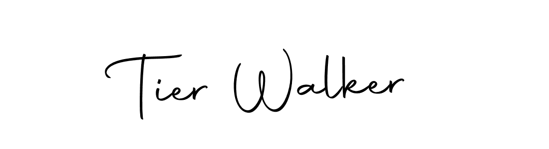 Make a beautiful signature design for name Tier Walker. With this signature (Autography-DOLnW) style, you can create a handwritten signature for free. Tier Walker signature style 10 images and pictures png