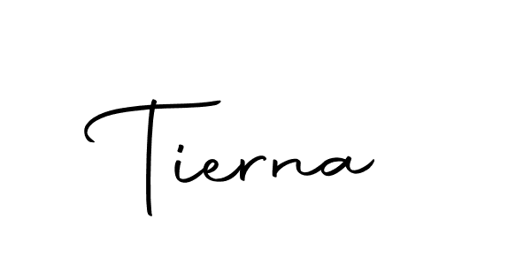 Tierna stylish signature style. Best Handwritten Sign (Autography-DOLnW) for my name. Handwritten Signature Collection Ideas for my name Tierna. Tierna signature style 10 images and pictures png