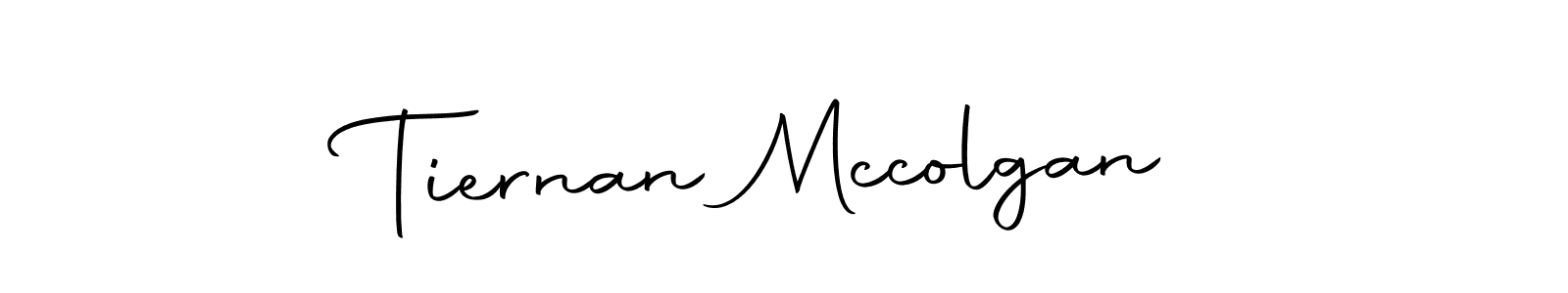 Create a beautiful signature design for name Tiernan Mccolgan. With this signature (Autography-DOLnW) fonts, you can make a handwritten signature for free. Tiernan Mccolgan signature style 10 images and pictures png